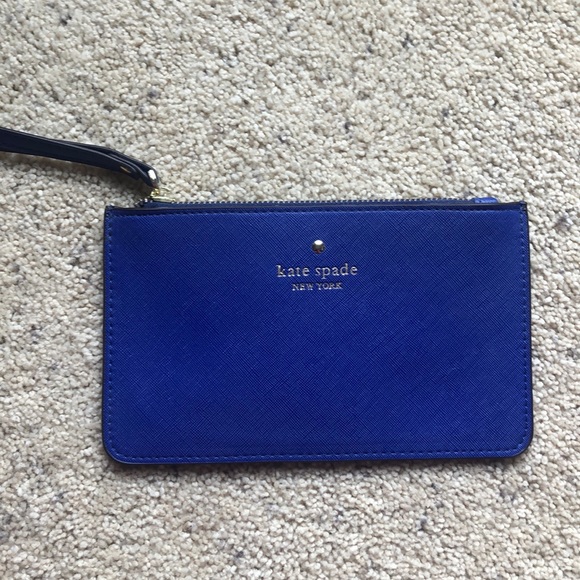 kate spade Handbags - Blue Kate Spade Clutch